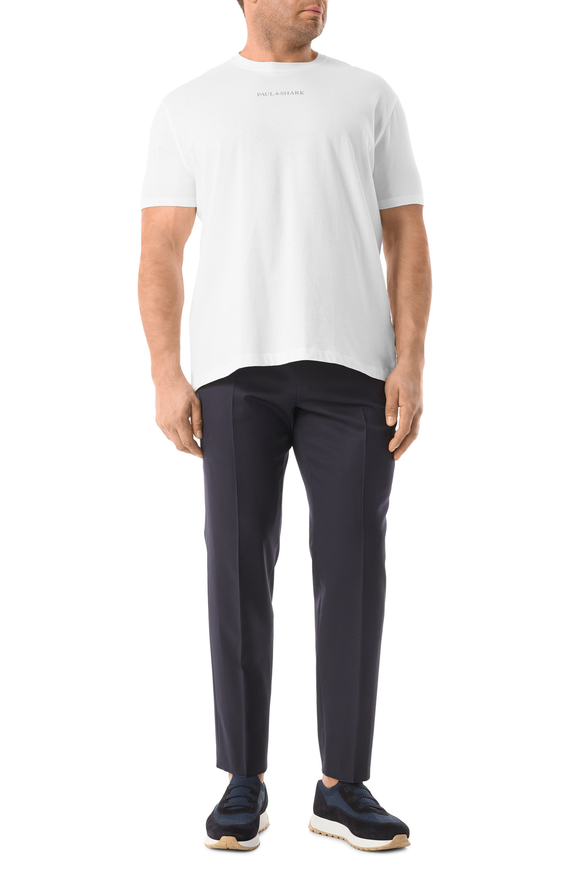 Хлопковая футболка PAUL&SHARK, арт. 25411088/3XL, фото 2