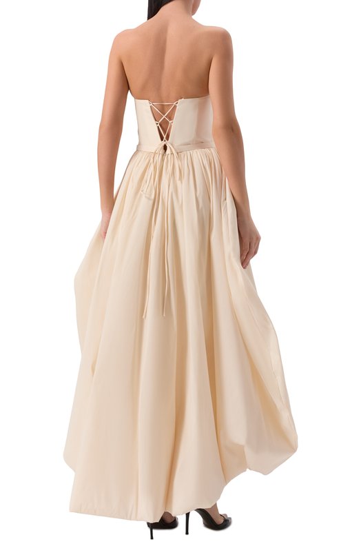 Платье Sasha Kim SK-00001842 Бежевый  SK-00001842 Фото 3