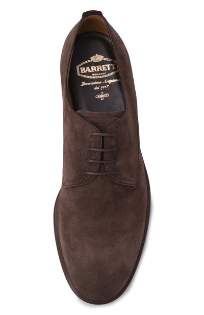 Замшевые дерби BARRETT, арт. 241U046.10/LIGHT CASHEMERE, фото 5