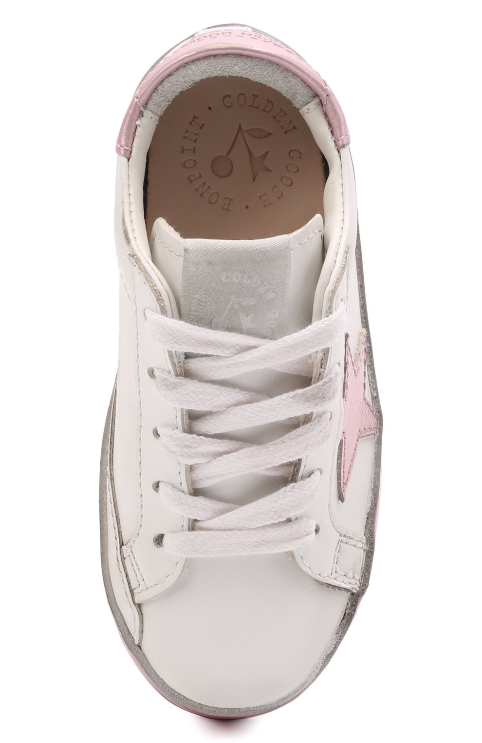 Кожаные кеды BONPOINT, арт. W01GSNLF0202(028A)_865866, фото 4