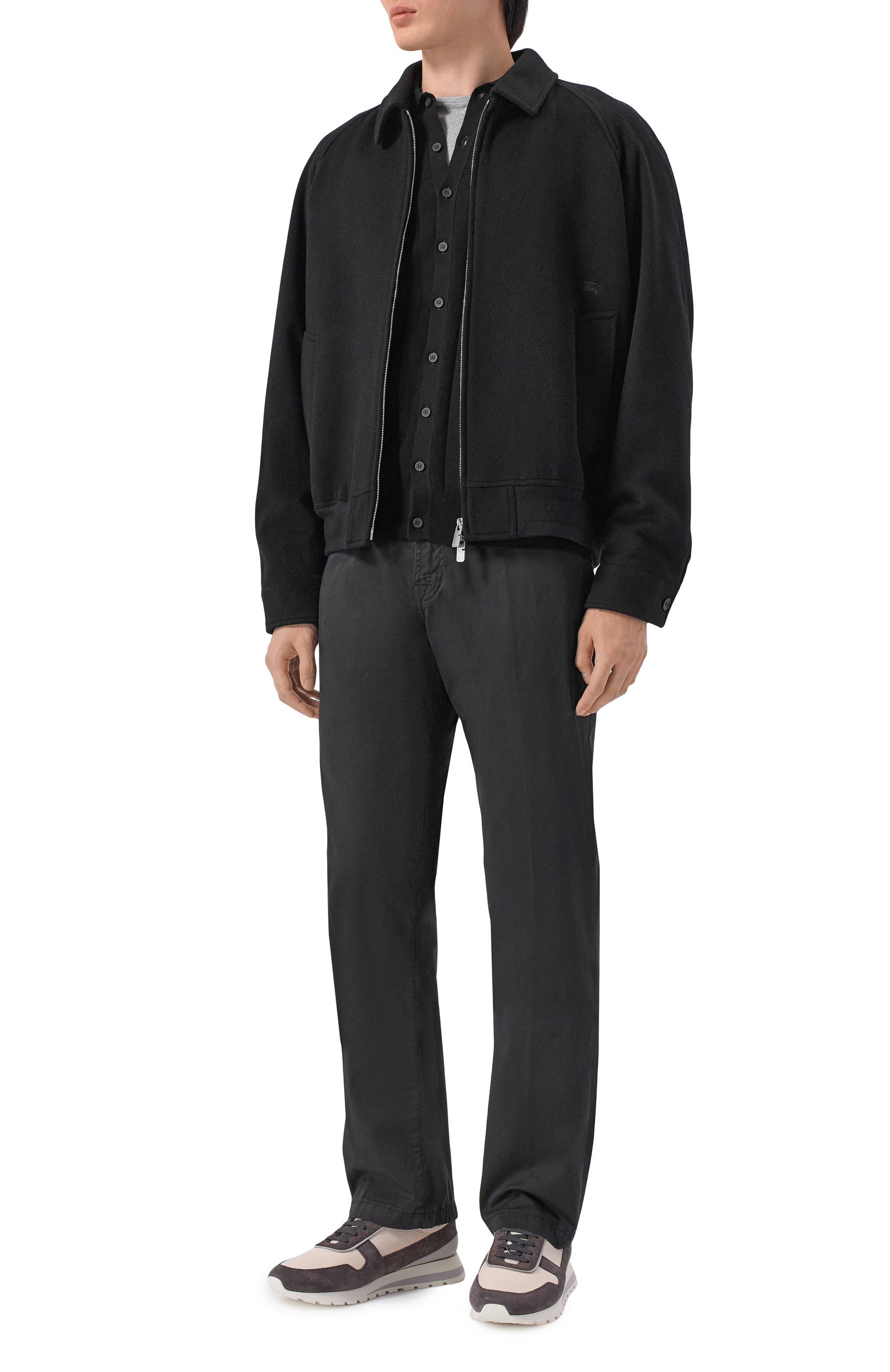 Хлопковые брюки KITON, арт. UPNJS1K0600H, фото 2