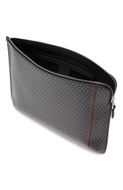 Текстильная папка для бумаг DUNHILL серого цвета по цене 44050 руб., арт. DU19R3865CC, фото 4 Текстильная папка для бумаг DUNHILL, арт. DU19R3865CC, фото 4