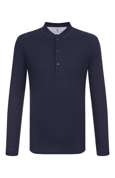 Мужской джемпер из хлопка и шелка BRUNELLO CUCINELLI, арт. MW8661365