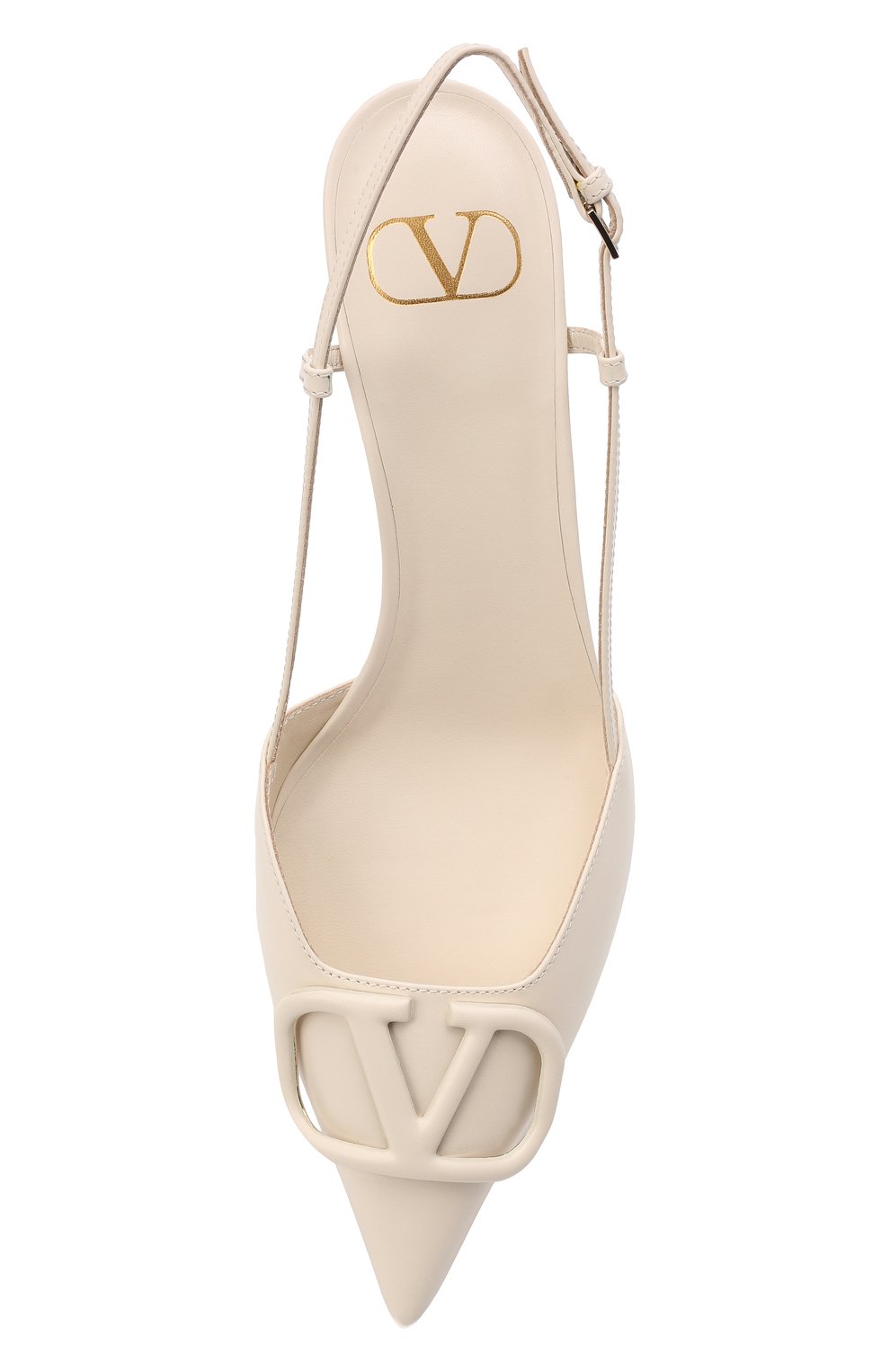 Кожаные туфли vlogo signature VALENTINO, арт. XW2S0Q70/MZF, фото 6