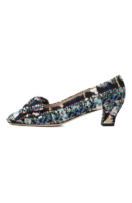 Текстильные туфли Bowow 45 Valentino 7W2S0LB5/LBQ Разноцветный  7W2S0LB5/LBQ Фото 4