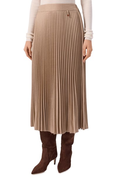 Шерстяная юбка LORENA ANTONIAZZI, арт. G022A/4656, фото 3