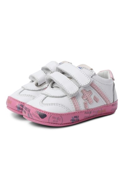 Кожаные пинетки lucy PREMIATA WILL BE, арт. 24CU0031-V/BABY V-LUCY V/16