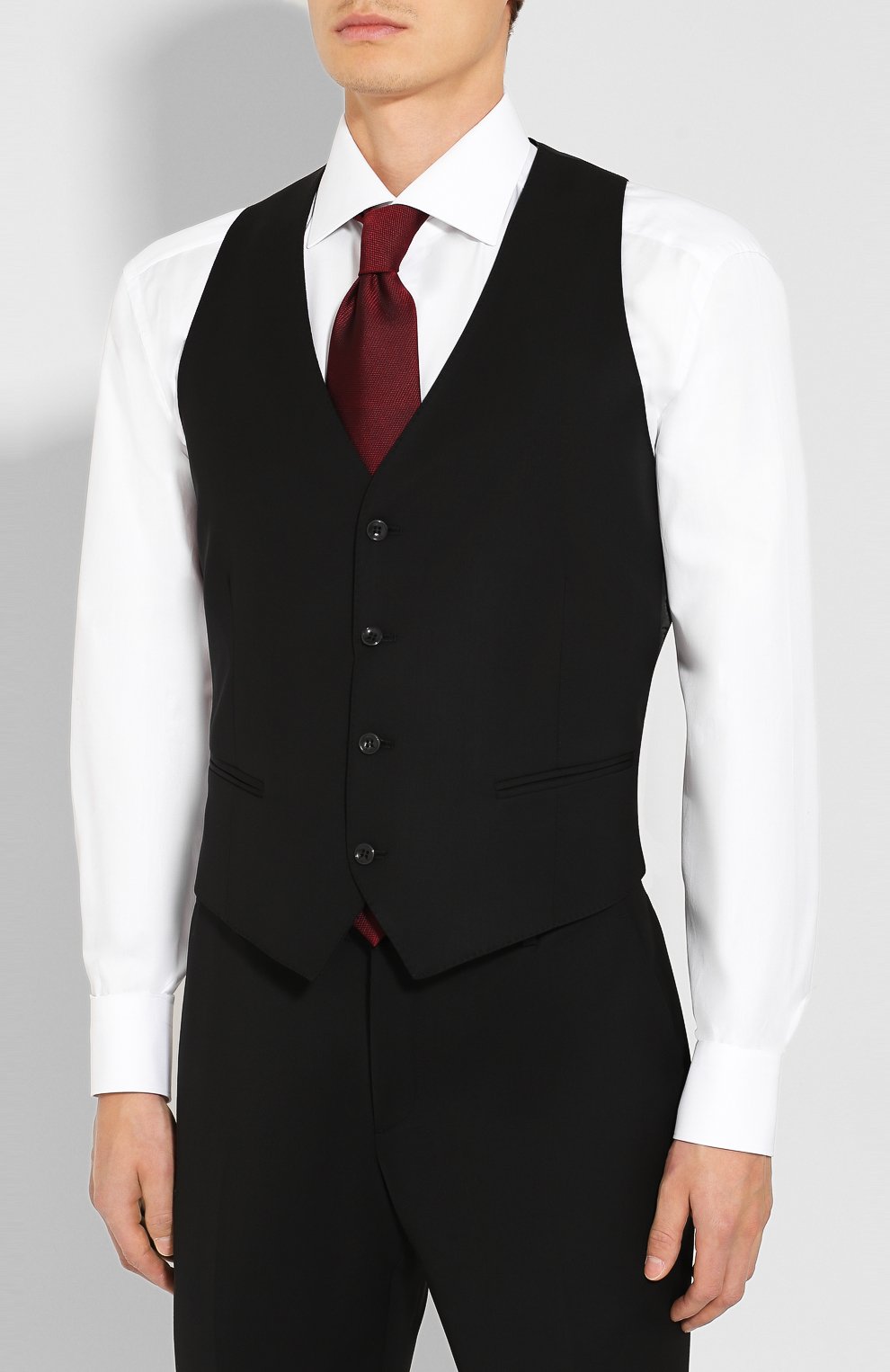 Шерстяной костюм-тройка GIORGIO ARMANI, арт. 8WGAY004/T0075, фото 4