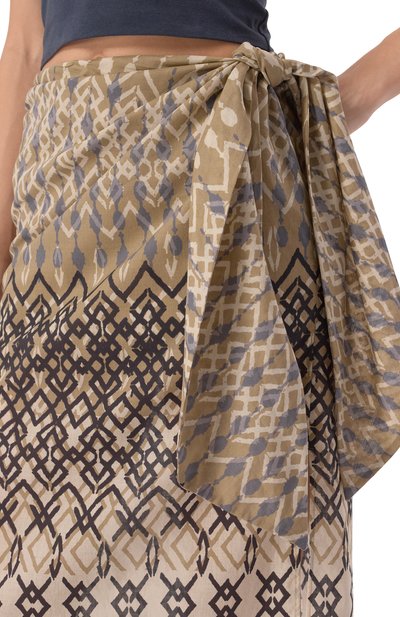 Хлопковая юбка BRUNELLO CUCINELLI, арт. MP01SG3619, фото 5