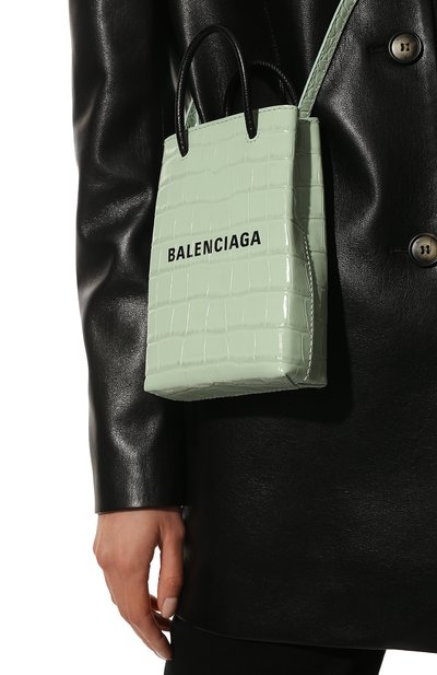 Кожаный чехол для iphone BALENCIAGA, арт. 593826/1U61N, фото 2