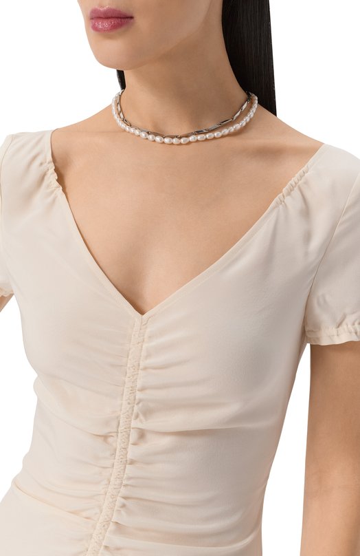 Колье VieN 26-405 Белый  26-405 Фото 2