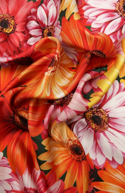 Шелковый платок DOLCE & GABBANA розового цвета по цене 38800 руб., арт. FN090R/G0TGB, фото 2 Шелковый платок DOLCE & GABBANA, арт. FN090R/G0TGB, фото 2