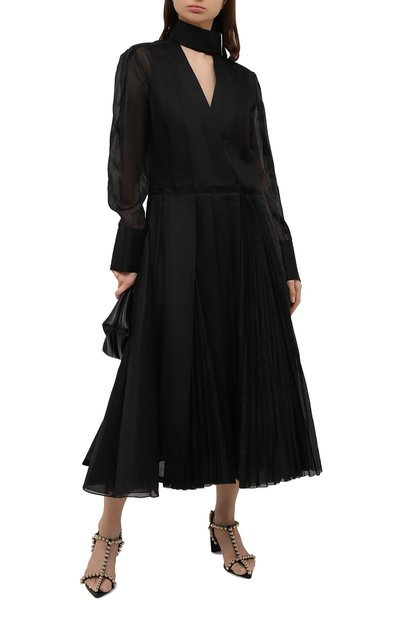 Хлопковое платье JIL SANDER, арт. JSWS505600-WS243000, фото 2
