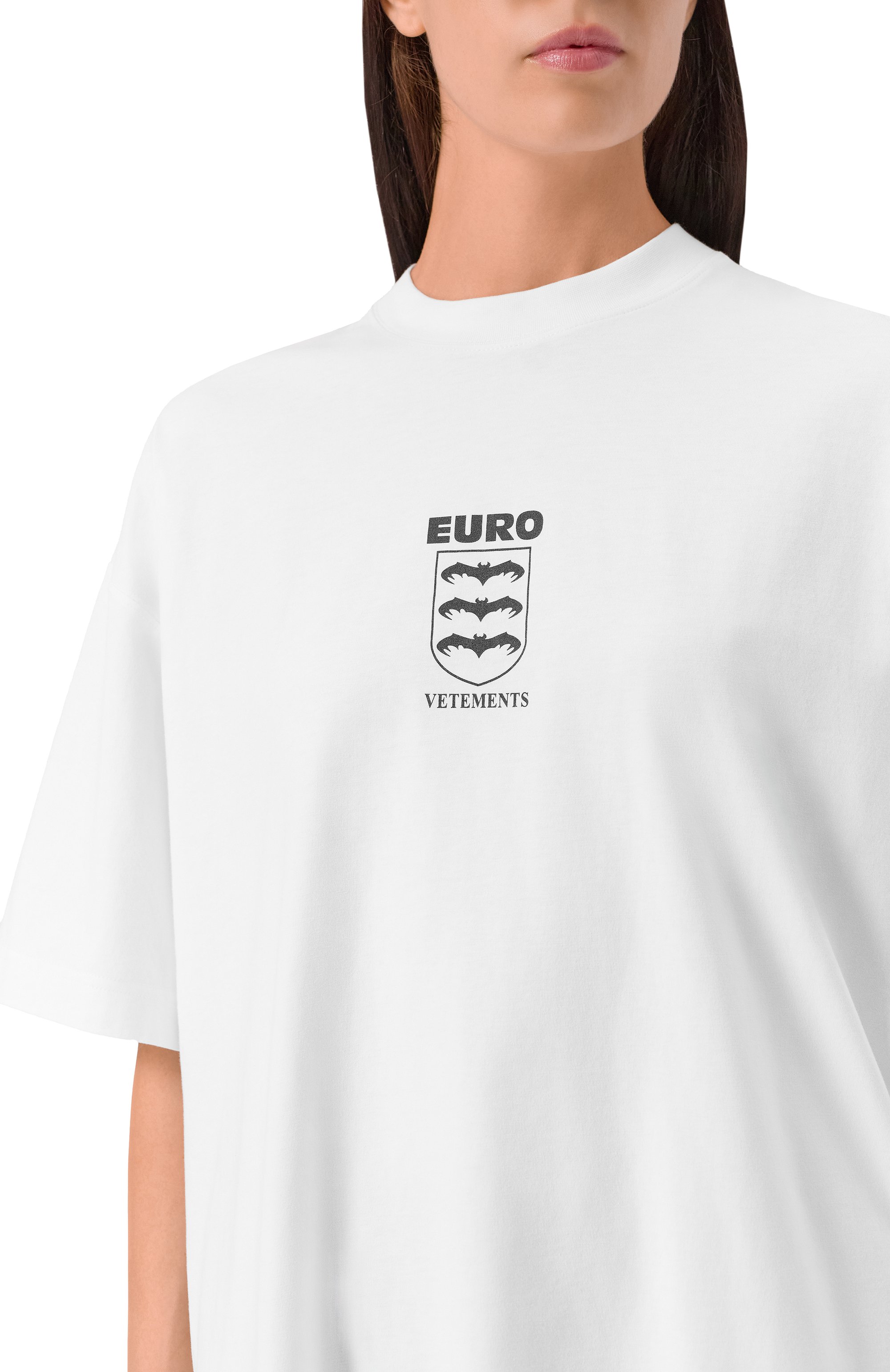 Хлопковая футболка VETEMENTS, арт. UH76TR650W/1000 LIGHT JERSEY, фото 8