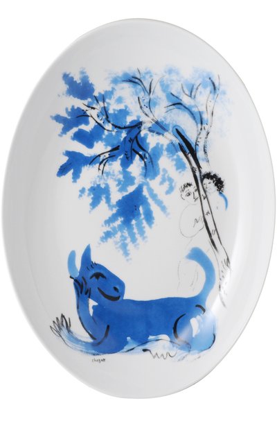 Блюдо овальное l'animal vert collection marc chagall BERNARDAUD, арт. 0351/7424