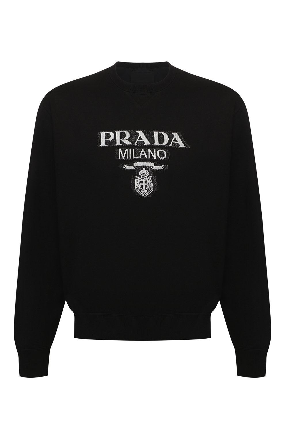 Хлопковый свитшот PRADA, арт. UJL148-1Y13-F0967-202, фото 1