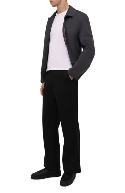 Кожаные кеды b-court BALMAIN, арт. XM1VI288/LVTR, фото 2