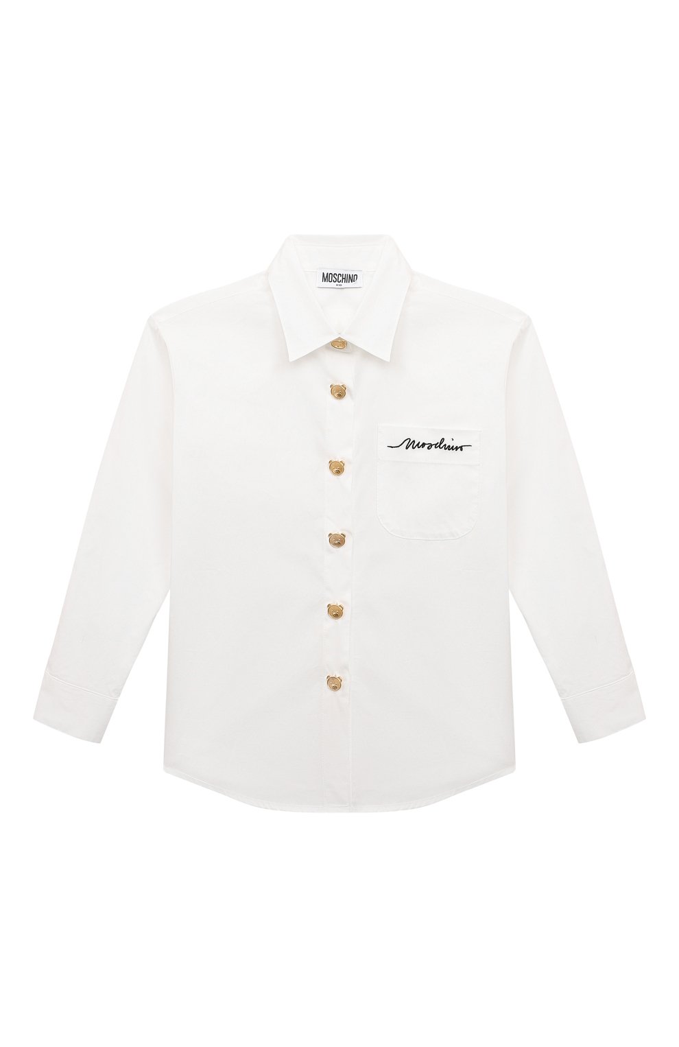 Хлопковая блузка MOSCHINO, арт. HDC01F/LMA01/4-8, фото 1