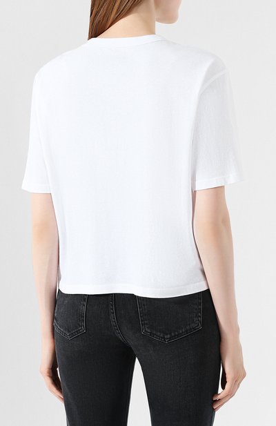 Хлопковая футболка RTA, арт. WF9216-7093WHT, фото 4