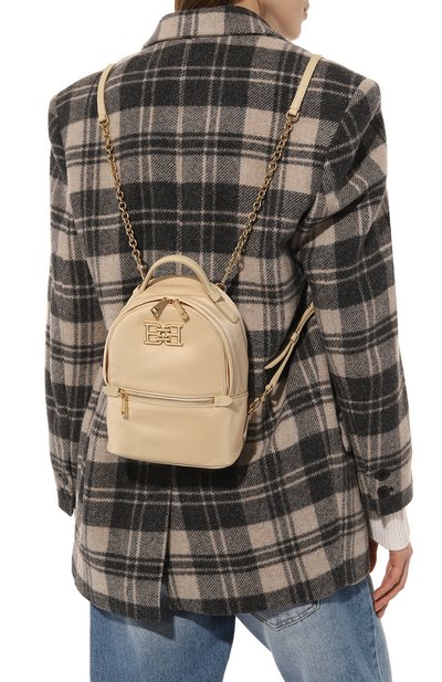 Рюкзак BALLY кремового цвета по цене 99500 руб., арт. WAK00F/NY086, фото 2 Рюкзак BALLY, арт. WAK00F/NY086, фото 2