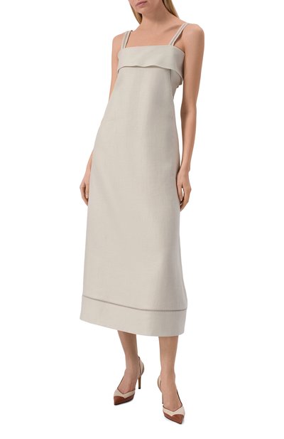 Льняное платье AGNONA, арт. TR0903/U3014, фото 3