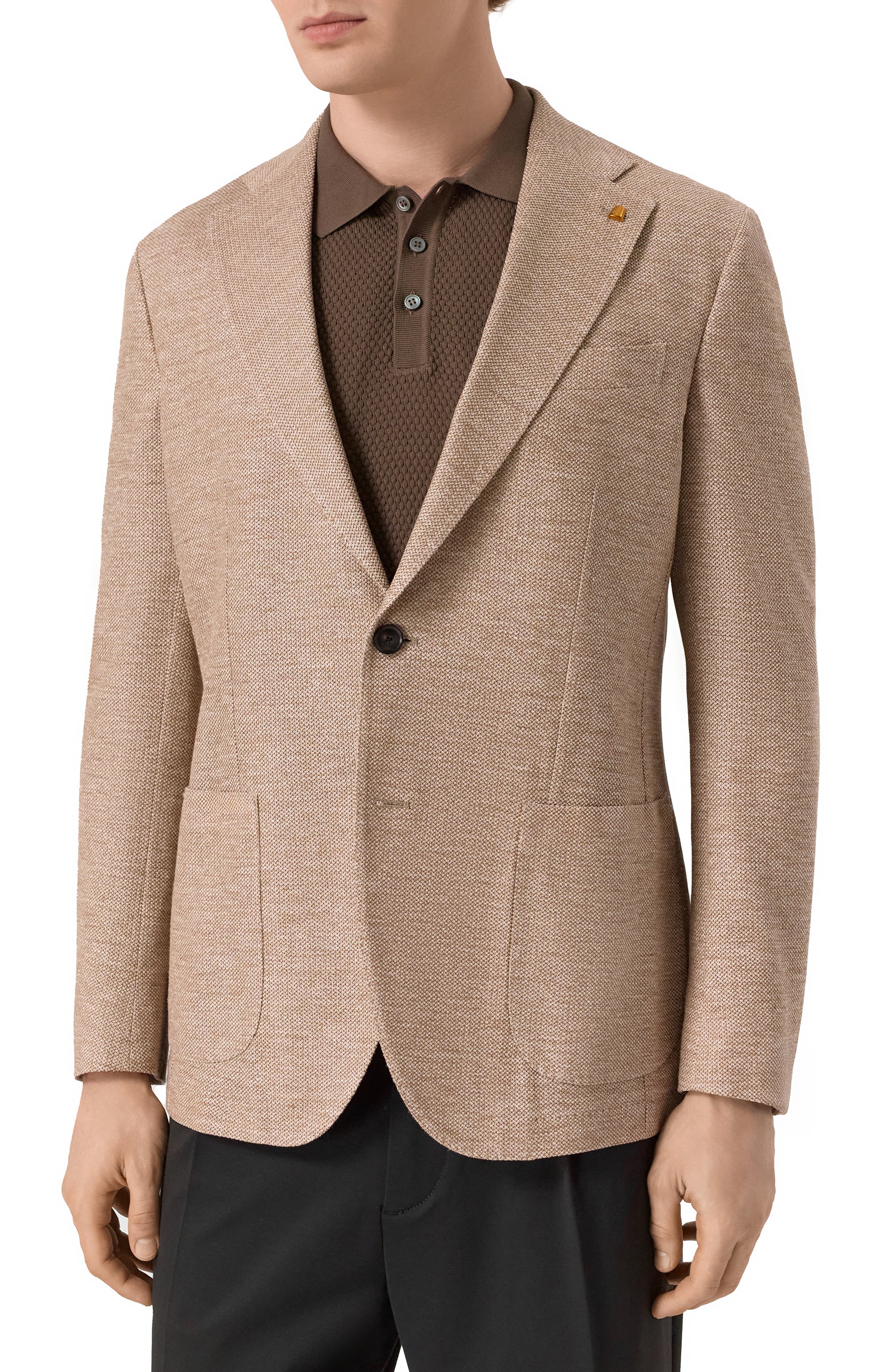 Пиджак изо льна и хлопка SARTORIA LATORRE, арт. JEF74/JH163, фото 5