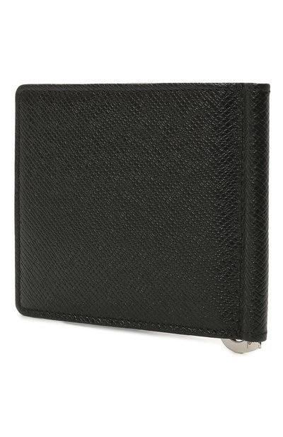 Кожаный зажим для купюр BOSS черного цвета по цене 6020 руб., арт. 50454130, фото 2 Кожаный зажим для купюр BOSS, арт. 50454130, фото 2