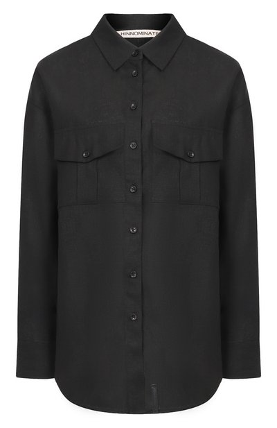 Женская рубашка изо льна и вискозы HINNOMINATE, арт. HMABW02631