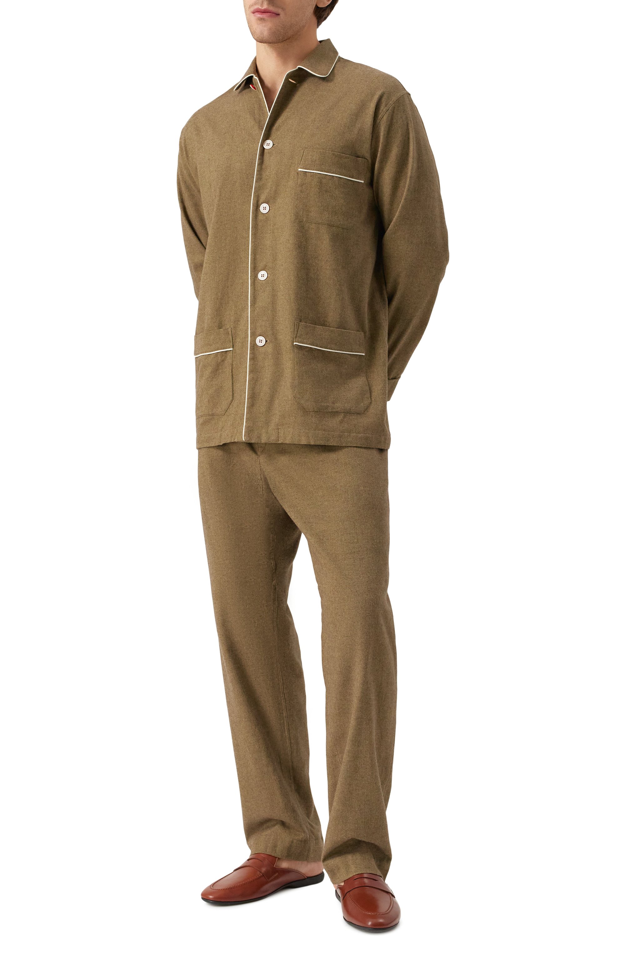 Хлопковая пижама ROBERTO RICETTI, арт. PIGIAMA VENEZIA/LX3339, фото 2