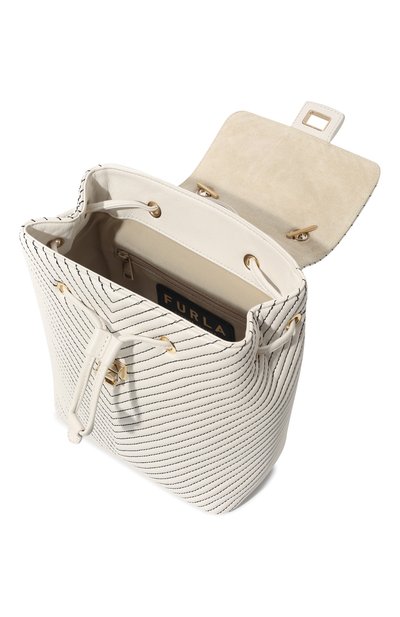 Рюкзак furla pop star mini FURLA белого цвета по цене 41000 руб., арт. WB00669/A.0149, фото 5 Рюкзак furla pop star mini FURLA, арт. WB00669/A.0149, фото 5