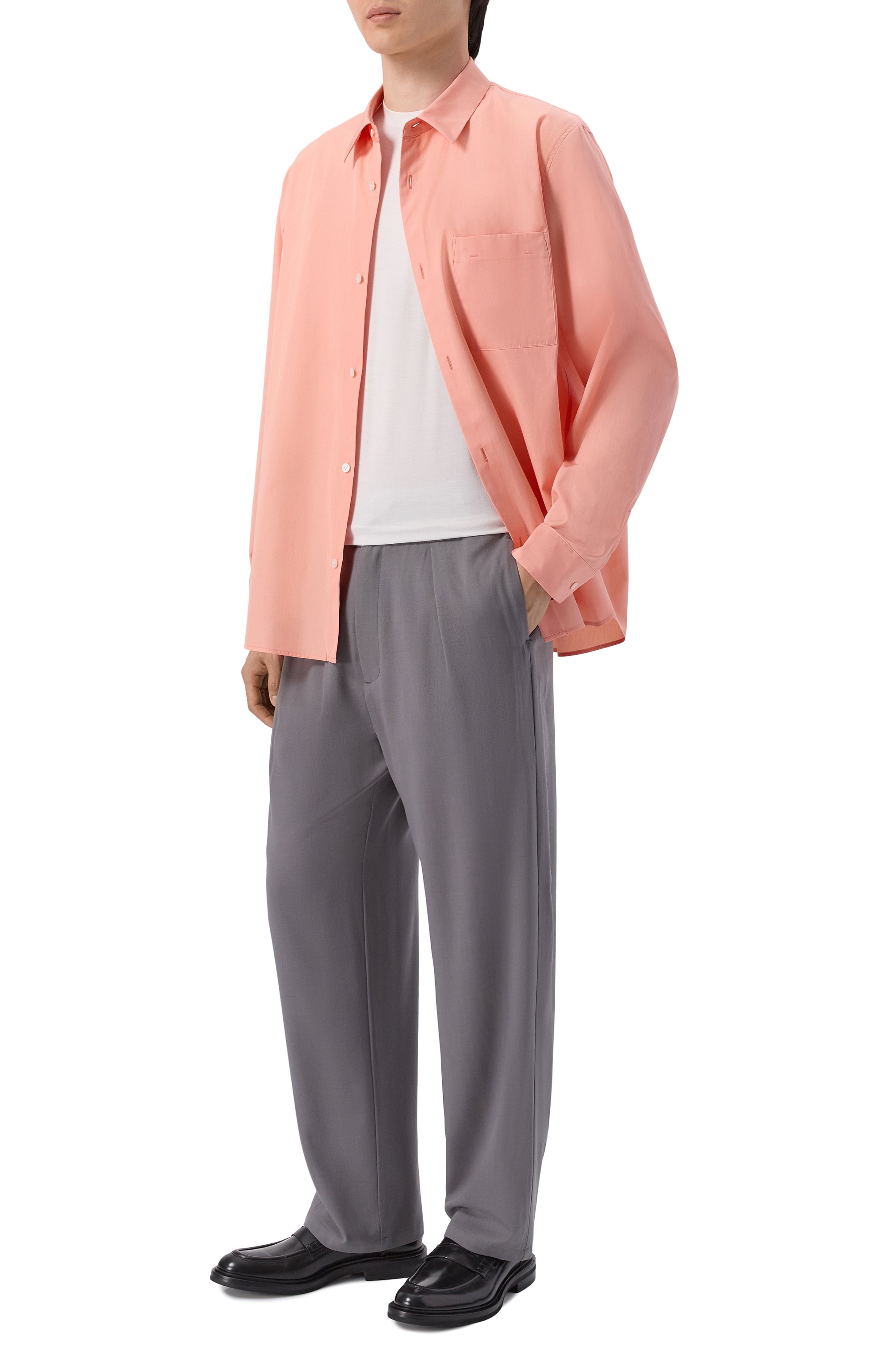 Хлопковая рубашка ATTACHMENT, арт. AS61-085, фото 2