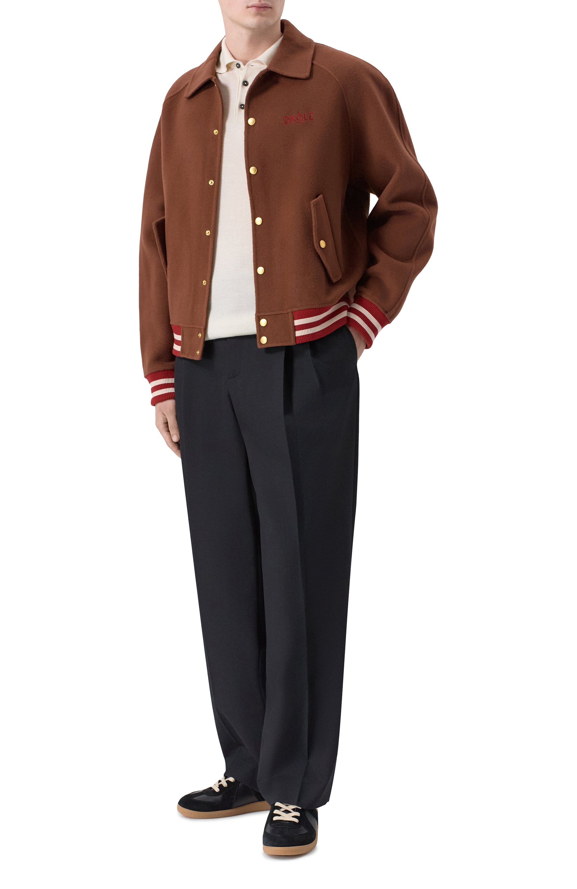 Шерстяной бомбер DROLE DE MONSIEUR, арт. J-JT262-W0031-CH0, фото 2