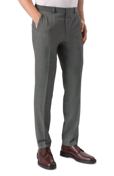 Брюки HUGO темно-серого цвета по цене 18950 руб., арт. 50548934, фото 3 Брюки HUGO, арт. 50548934, фото 3