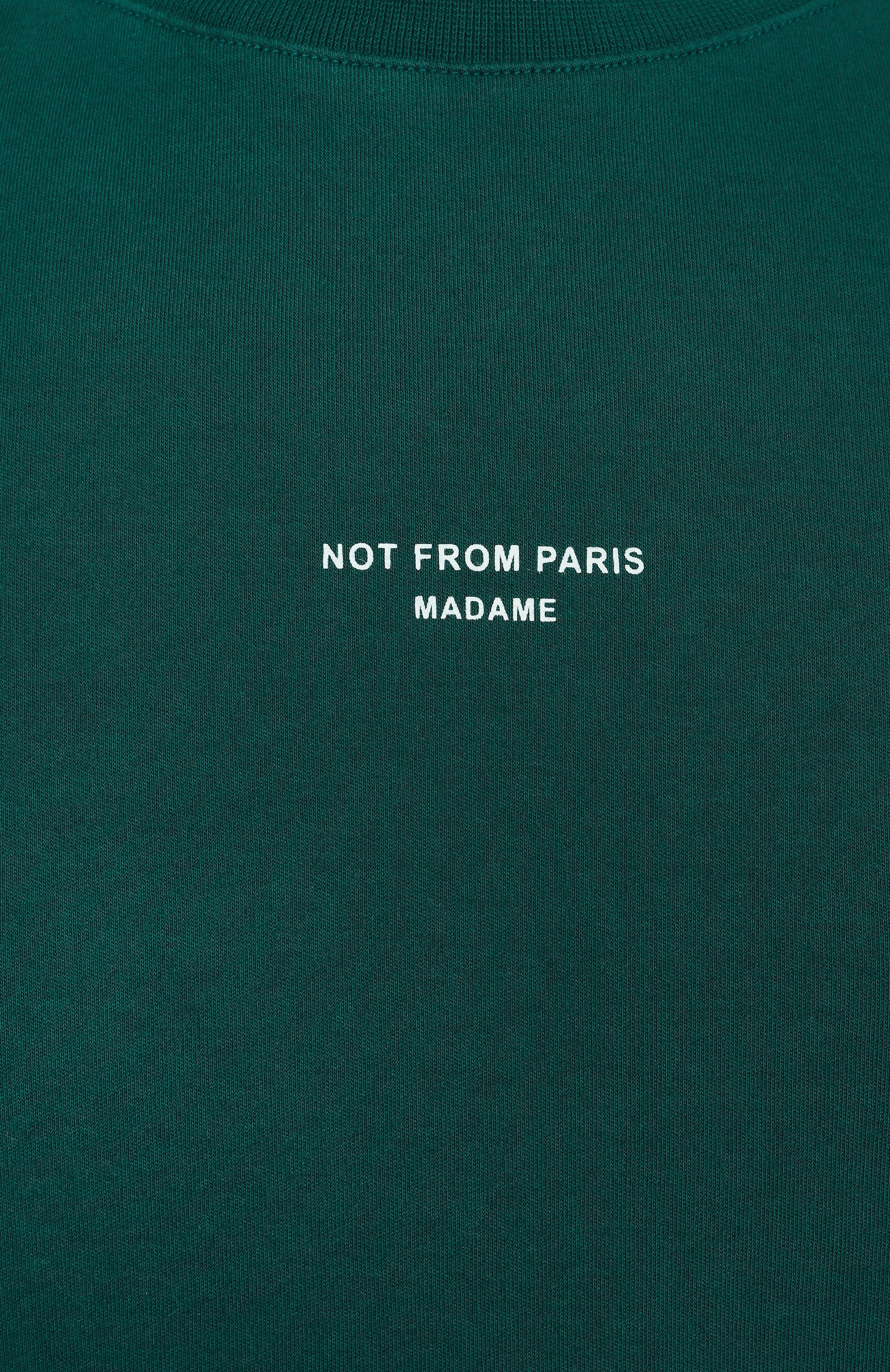 Хлопковая футболка DROLE DE MONSIEUR, арт. PERM-TS202-C0002-DGN, фото 6