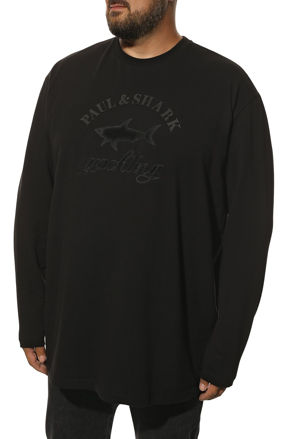 Хлопковый лонгслив PAUL&SHARK, арт. 12311634/FGA/3XL-6XL, фото 3