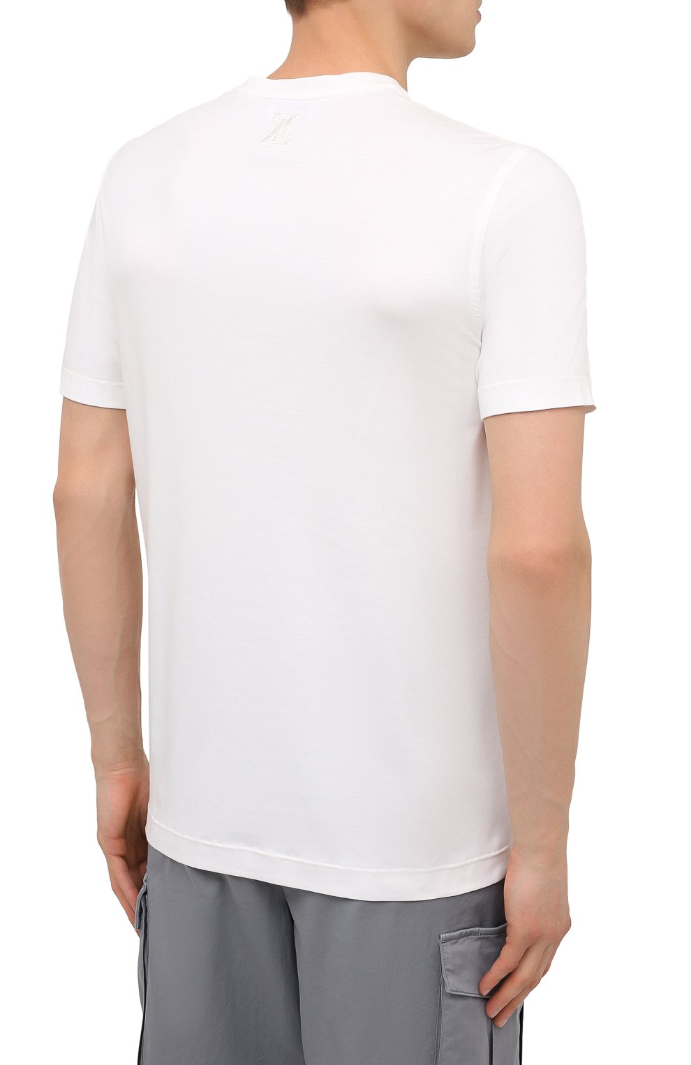 Хлопковая футболка ZILLI SPORT, арт. MFU-13075-447782/0014, фото 4