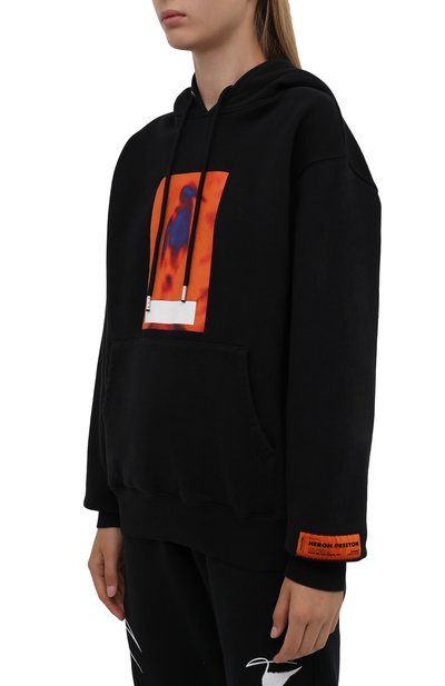 Хлопковое худи HERON PRESTON, арт. HWBB020F21JER0011022, фото 3
