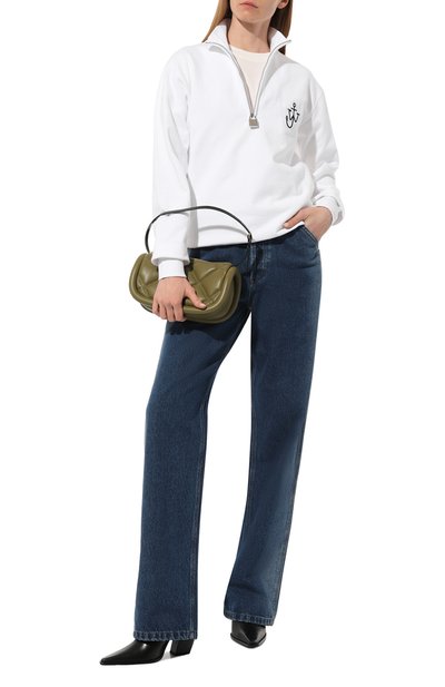 Хлопковая толстовка JW ANDERSON белого цвета по цене 30900 руб., арт. J00185 PG0861, фото 2 Хлопковая толстовка JW ANDERSON, арт. J00185 PG0861, фото 2