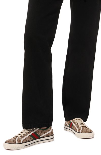 Текстильные кеды tennis 1977 GUCCI, арт. 606110 HVK20, фото 3