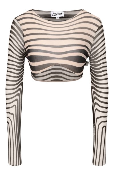 Женский хлопковый топ JEAN PAUL GAULTIER, арт. 26/01-W-T0447/M019P