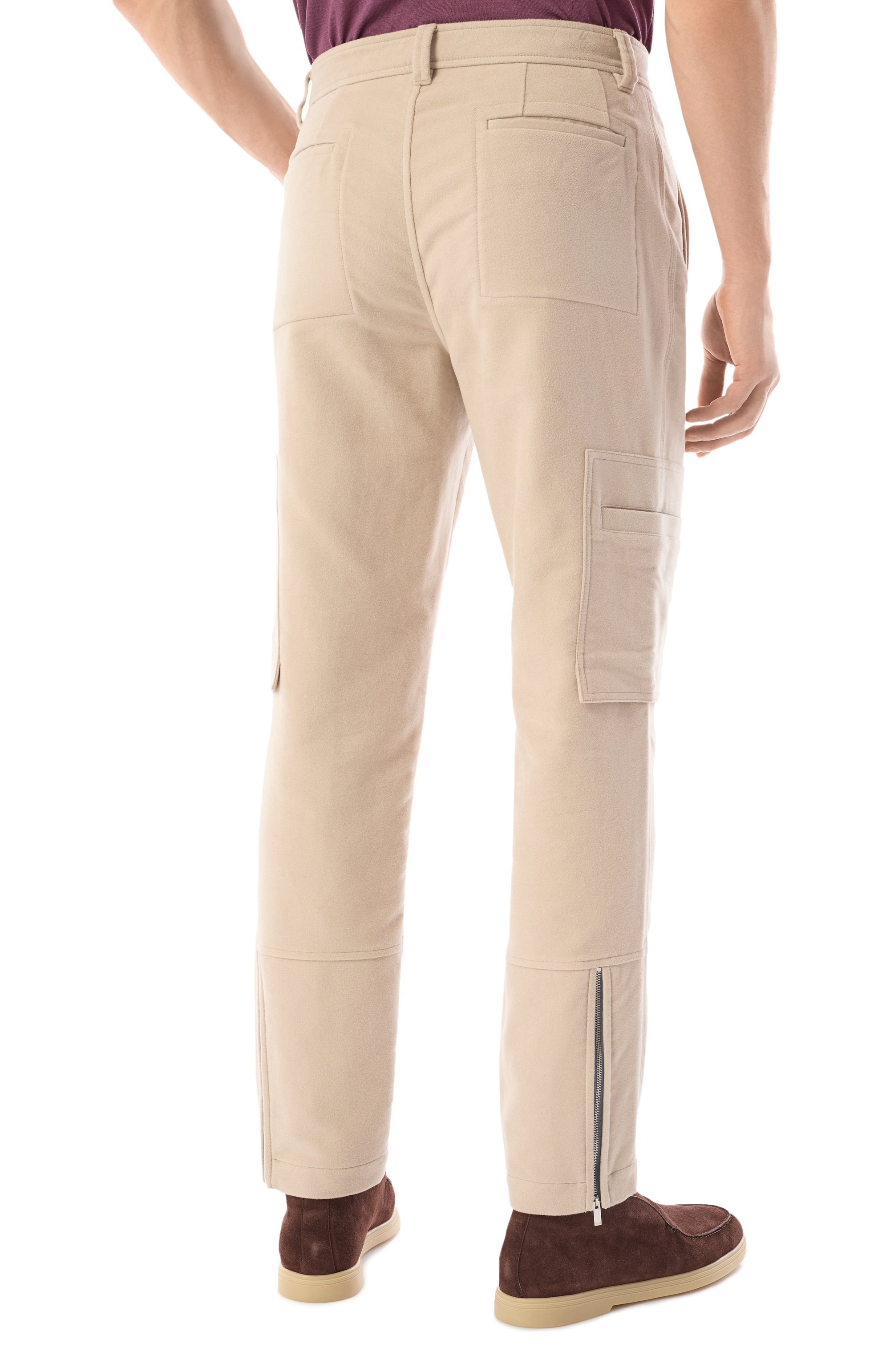 Хлопковые брюки-карго ZILLI, арт. CPPT05M010013008U, фото 4