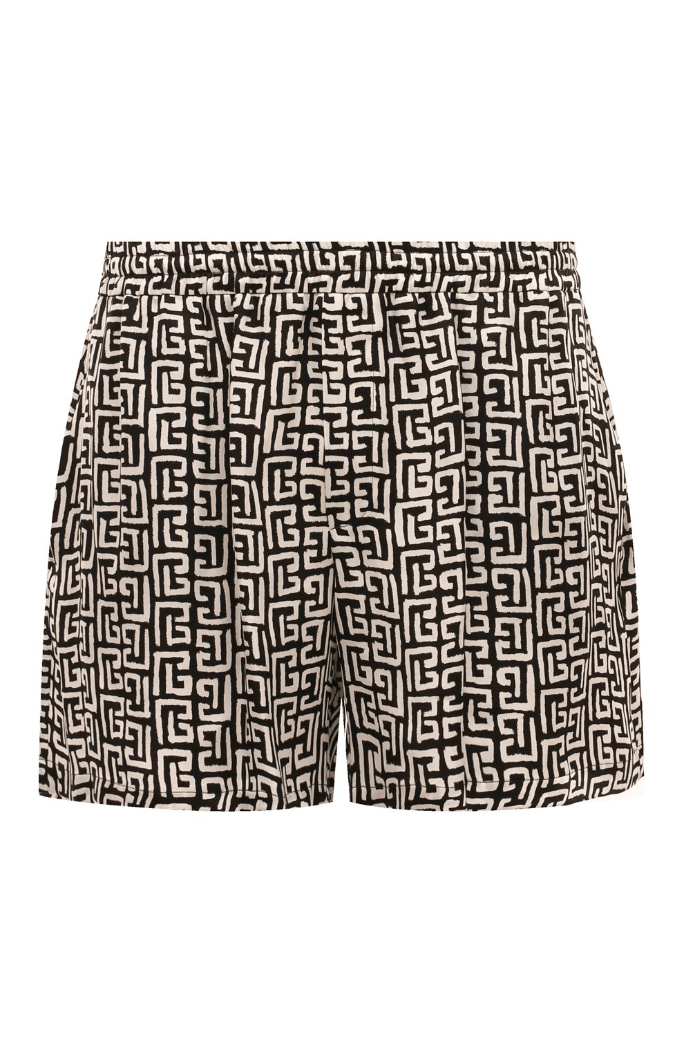 Шорты BALMAIN черно-белого цвета по цене 95900 руб., арт. DH1PA105/VF40, фото 1 Шорты BALMAIN, арт. DH1PA105/VF40, фото 1