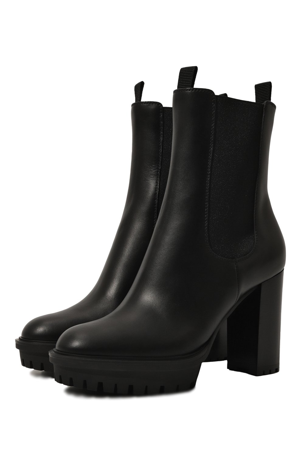 Кожаные ботильоны GIANVITO ROSSI, арт. G73026.70CU0.CLNNER0, фото 1