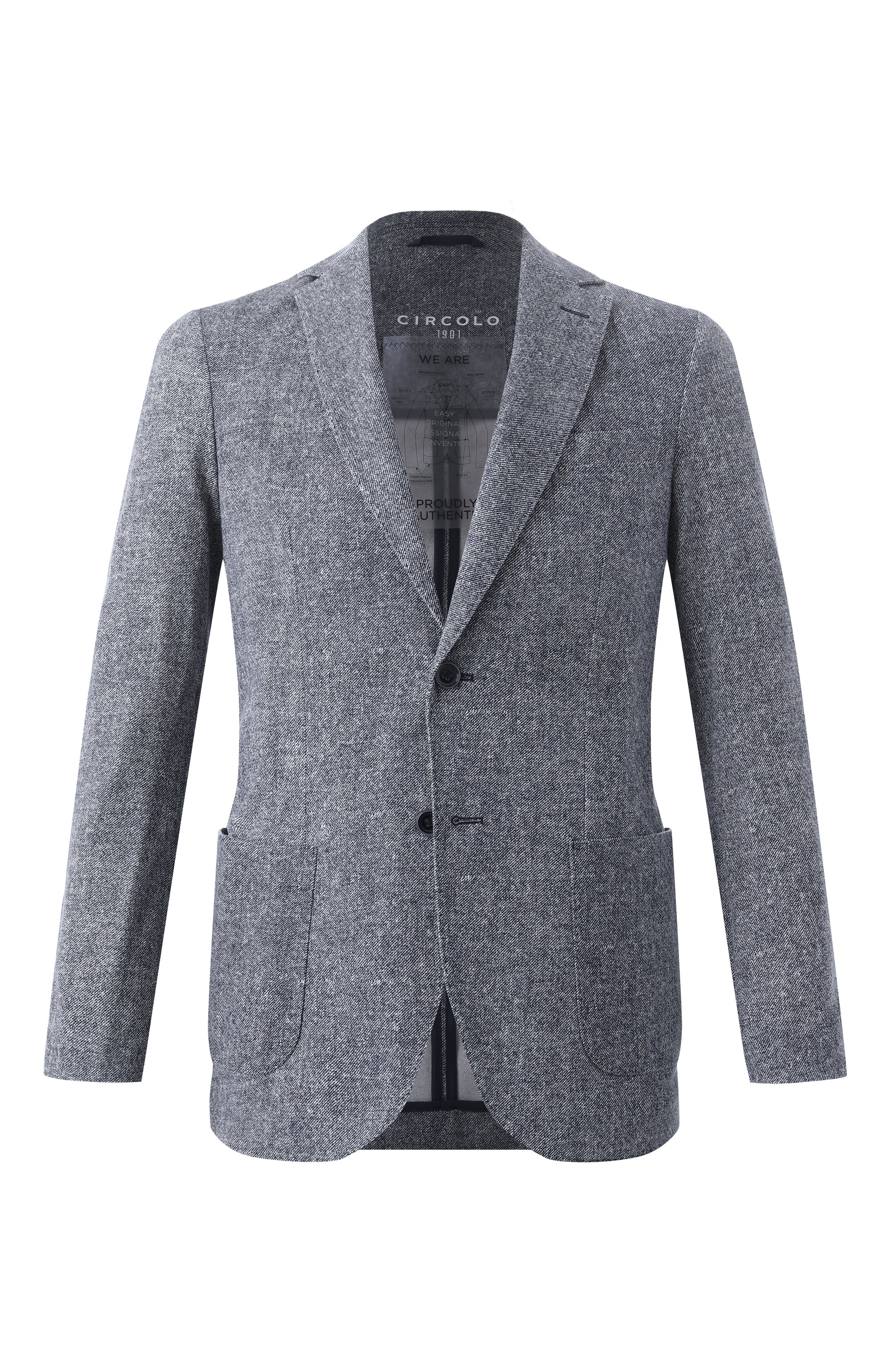 Хлопковый пиджак CIRCOLO 1901, арт. CN4810, фото 1