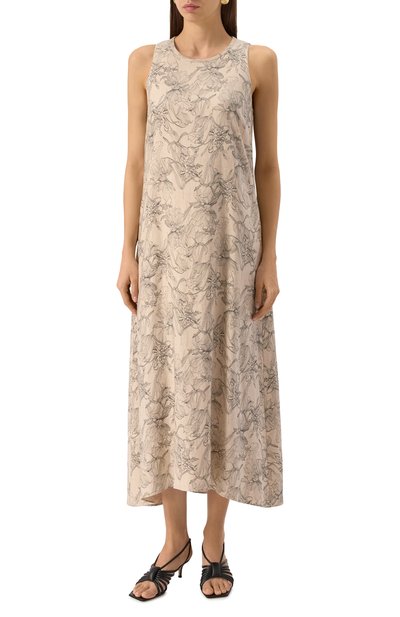 Платье из вискозы и льна WINDSOR, арт. 52 DE547H 10019671/30046646, фото 3