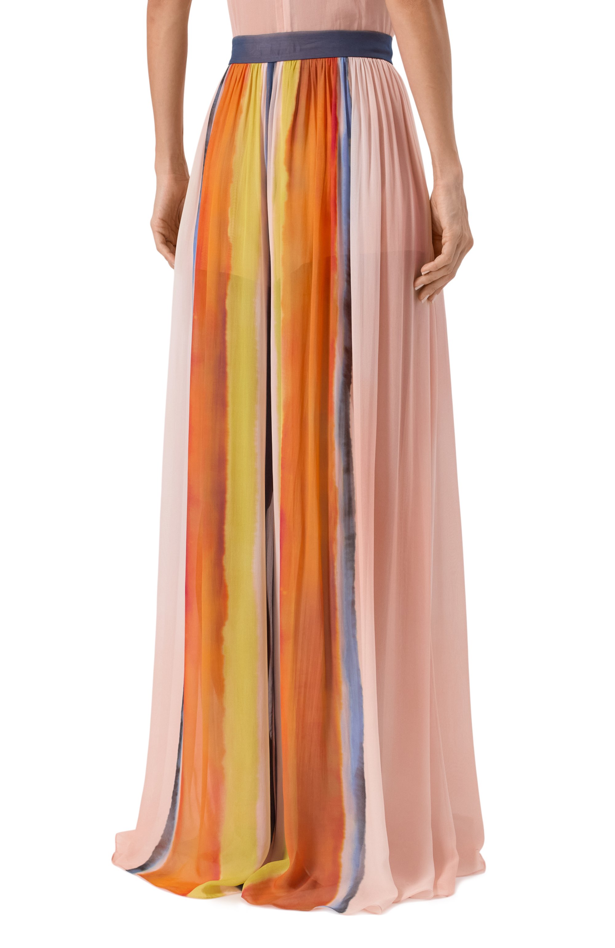 Брюки из вискозы и шелка ELIE SAAB, арт. P0127/VI005, фото 4