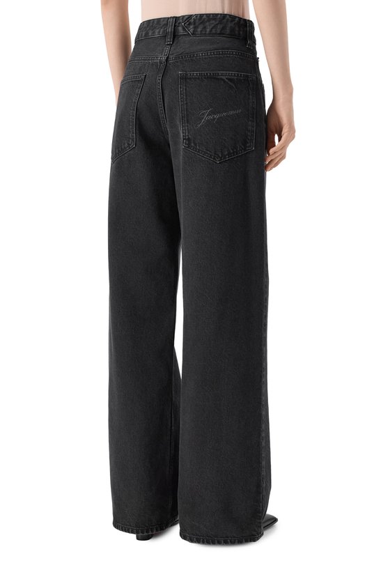 Джинсы Jacquemus 25HPAW00036/AD00039 Чёрный  25HPAW00036/AD00039 Фото 4