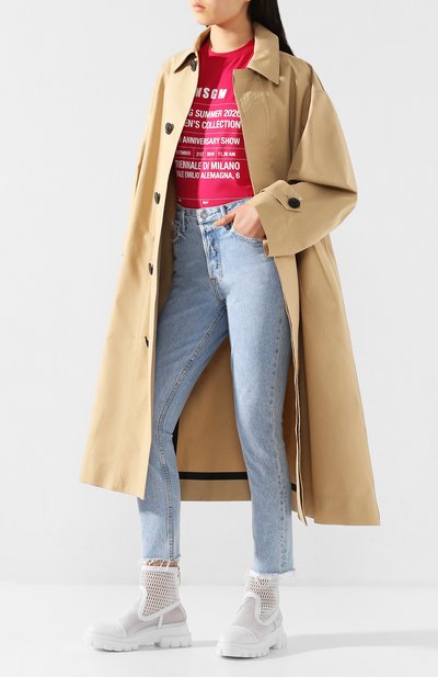 Хлопковая футболка MSGM, арт. 2842MDM273 207498, фото 2