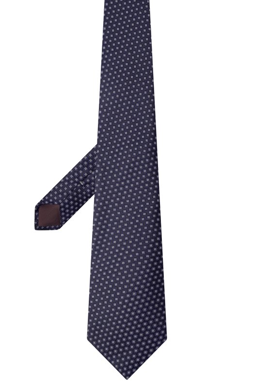 Шелковый галстук Canali 18/HJ04405 Синий  18/HJ04405 Фото 3