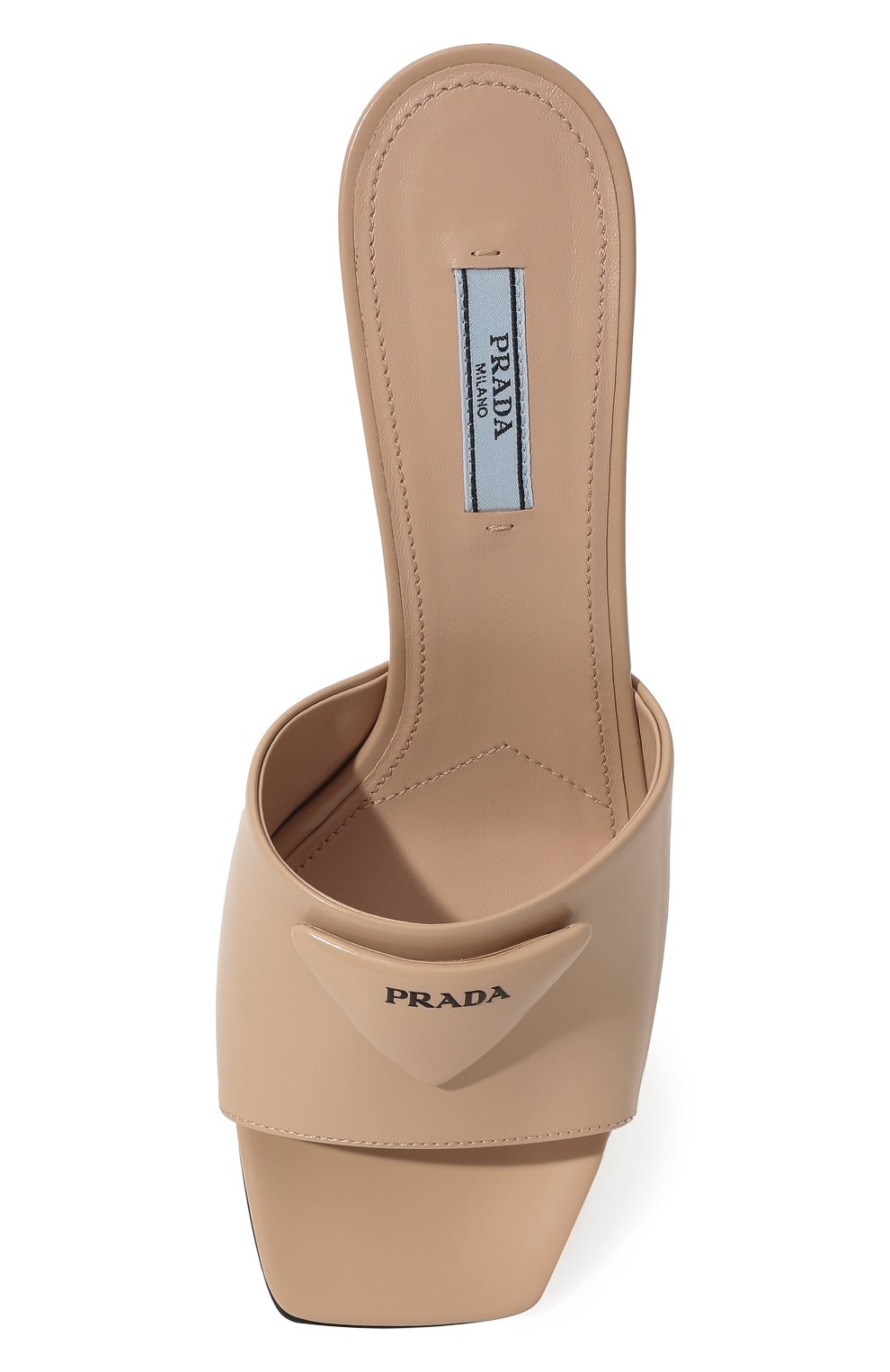 Кожаные мюли PRADA, арт. 1XX590-055-F0236-065, фото 6